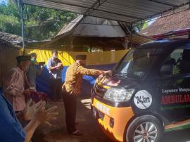 Peresmian Ambulance Kaluran Ngunut